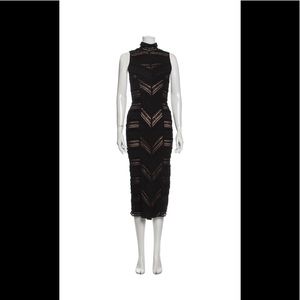 NWT Cinq a Sept Nile Sheath Dress - Black - Size 2